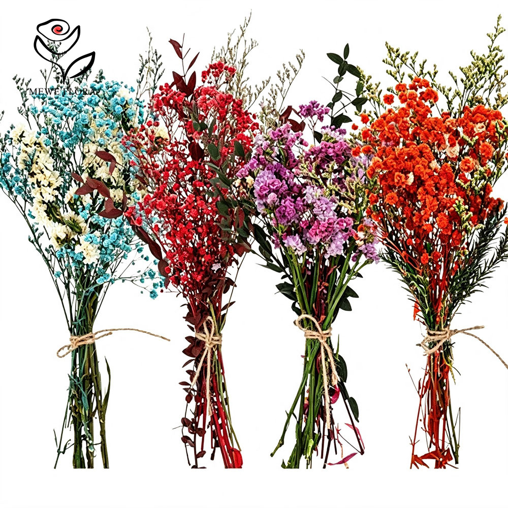 Baby Breath Dried - Colorful Dried Flowers Natural Babys Breath