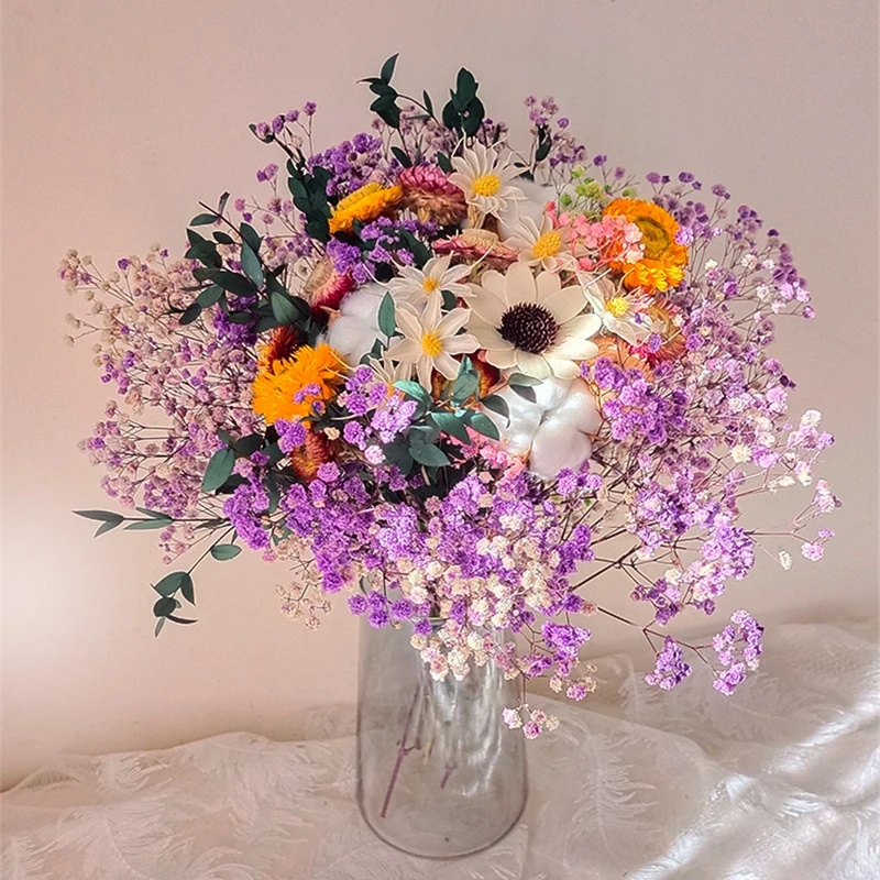 Natural Dried Flower Gypsophil - Baby Breath Dried recension och pris