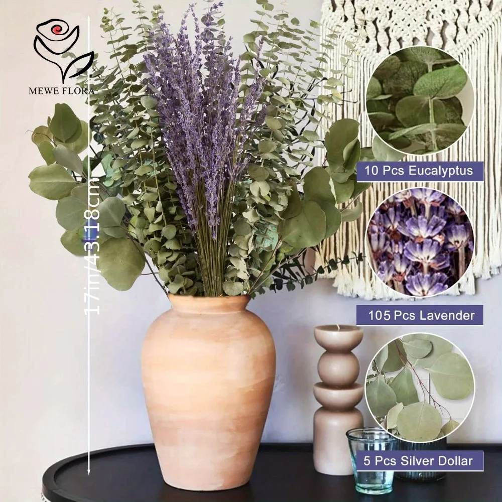 30Pcs Dried Flowers Preserved  - Eucalyptus Preserved recension och pris