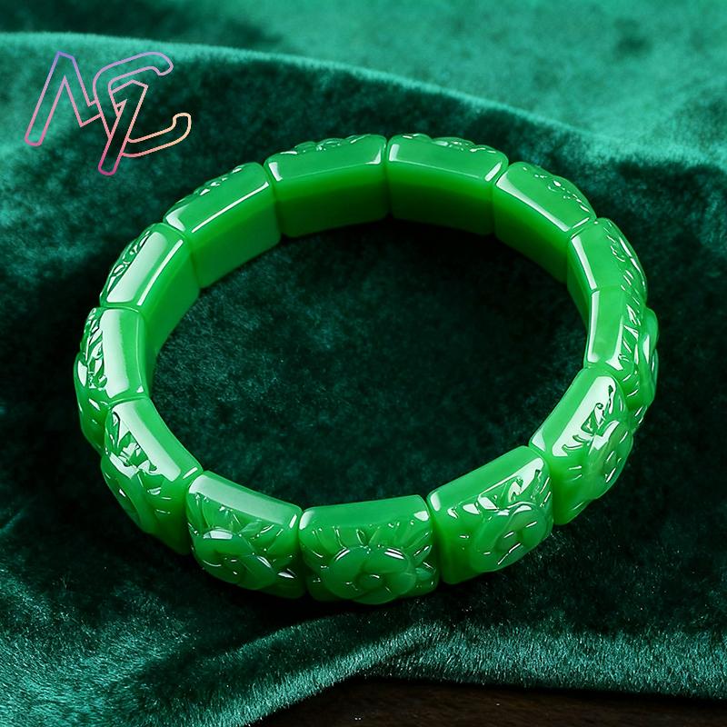Real Jade Flower Bracelet Bang - Florist Supplies recension och pris
