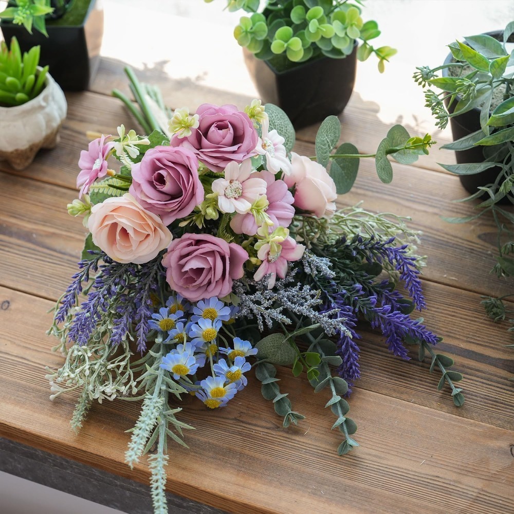 Bouquets of dried roses and ba - Baby Breath Dried recension och pris